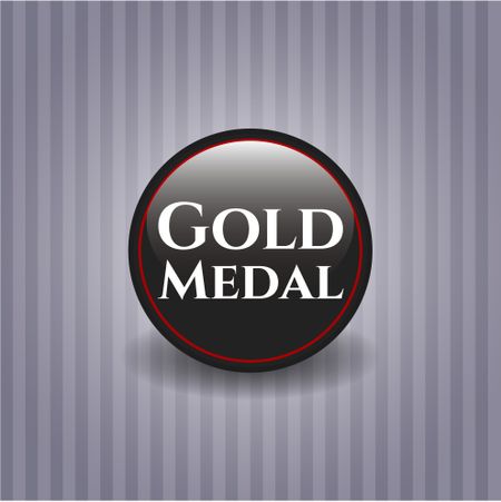 Gold Medal black emblem