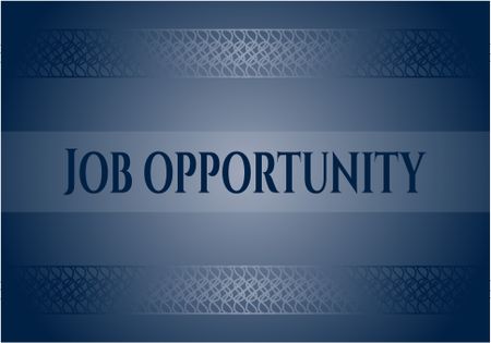 Job Opportunity banner or poster