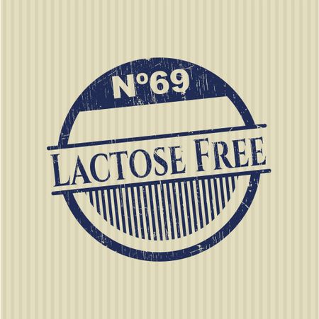 Lactose Free rubber seal
