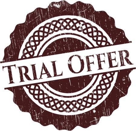 Trial Offer rubber texture