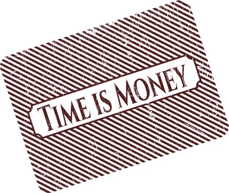 Time is Money rosette