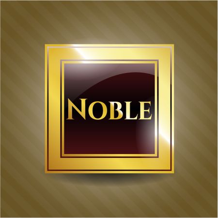 Noble gold emblem