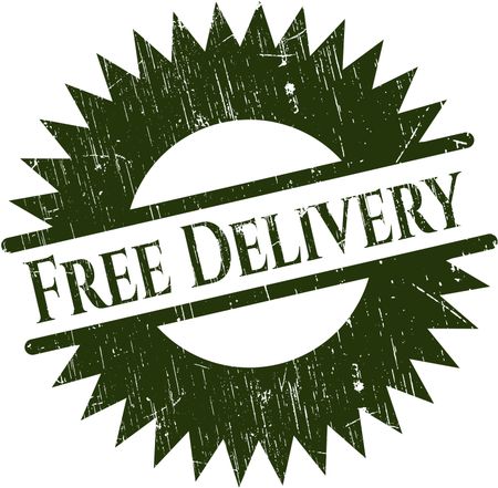 Free Delivery grunge stamp
