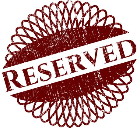 Reserved rubber seal