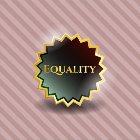 equality-gold-badge-emblem-367880504 Equality gold badge or emblem