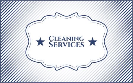 Cleaning Services card