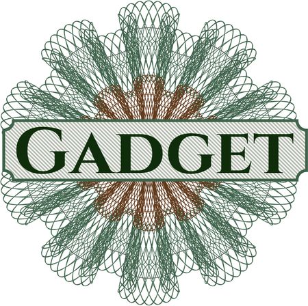 Gadget abstract rosette