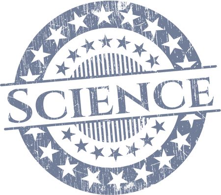 Science rubber grunge seal
