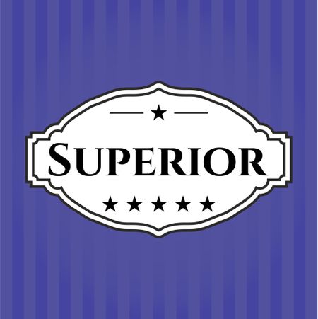 Superior card, colorful, nice design