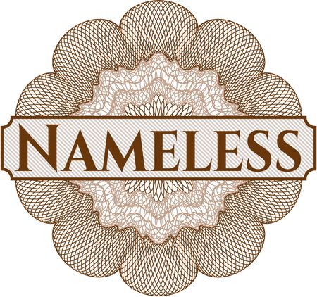 Nameless money style rosette