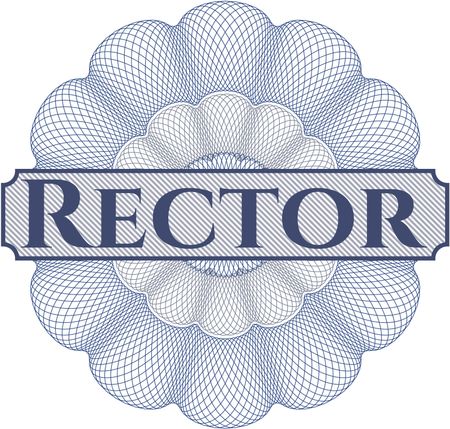 Rector abstract rosette