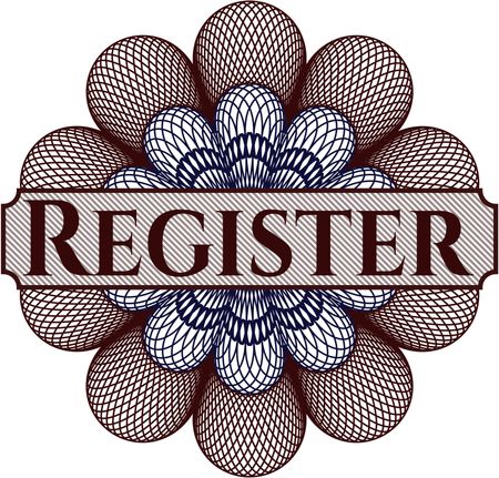 Register abstract rosette