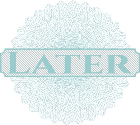 Later abstract rosette