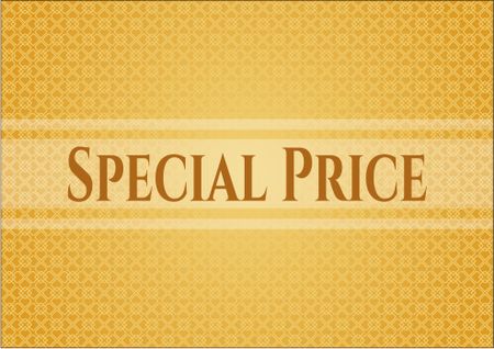 Special Price poster