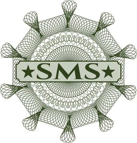 SMS abstract rosette