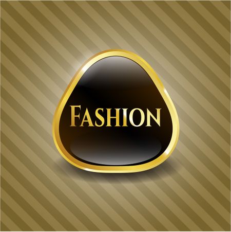 Fashion gold badge