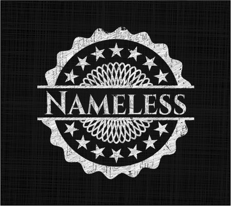 Nameless chalkboard emblem