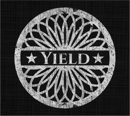Yield chalk emblem
