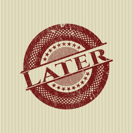 Later rubber grunge texture stamp