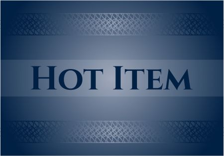 Hot Item banner or poster