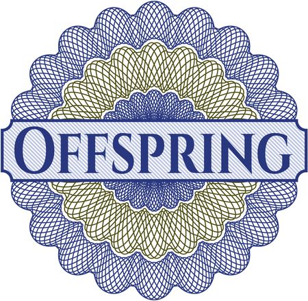 Offspring abstract rosette
