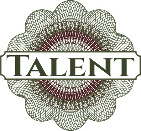 Talent linear rosette