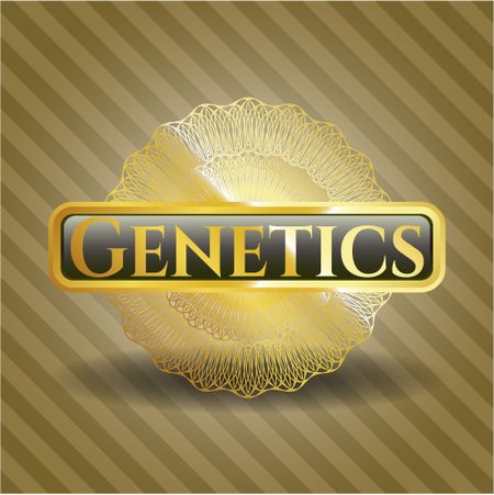 Genetics gold shiny emblem