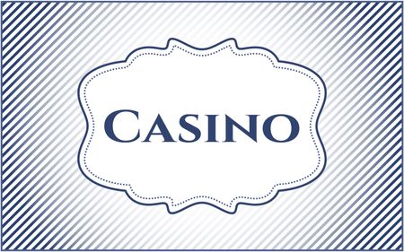 Casino card, colorful, nice design
