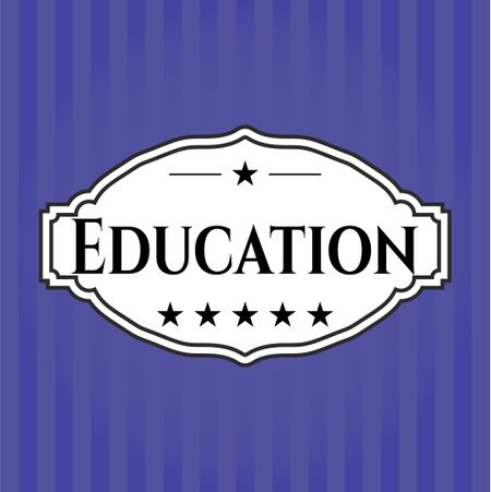 Education card or banner