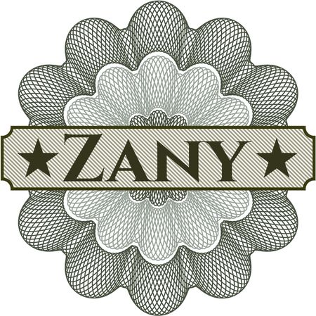 Zany money style rosette