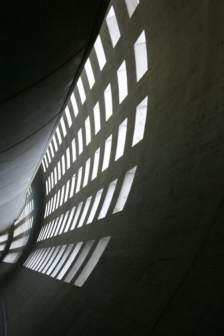 abstract wall in paris Charles de Gaulle airport