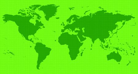 green world map