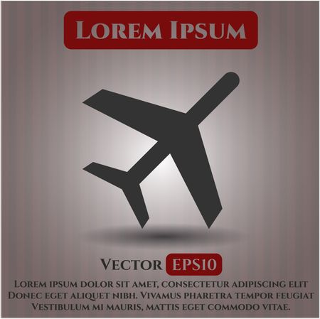 Plane vector symbol