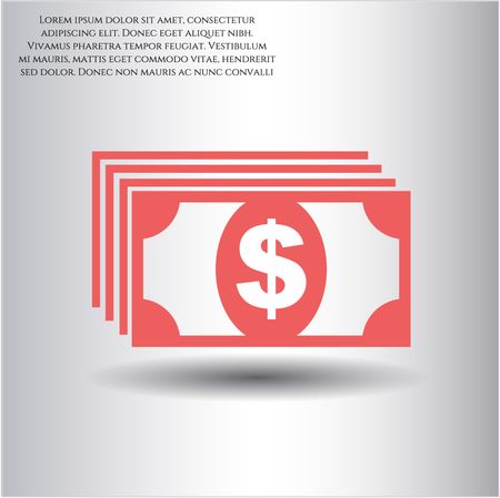 Money icon vector illustration