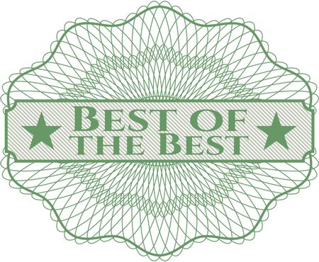 Best of the Best rosette