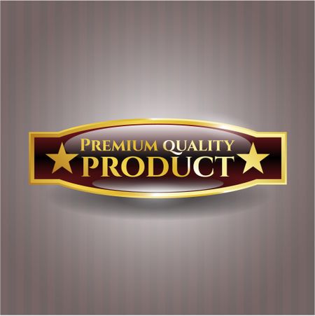 Premium Quality Product golden badge
