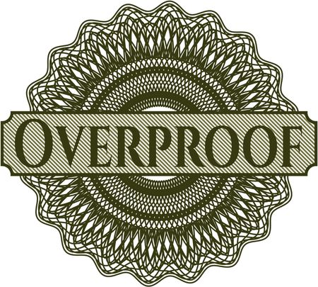 Overproof abstract linear rosette