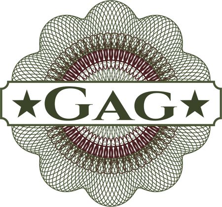 gag-money-style-rosette-371590132 Gag money style rosette