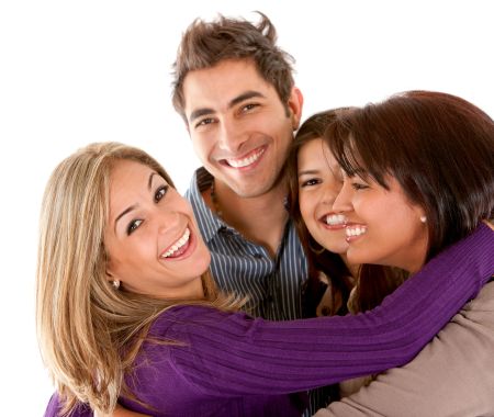 happy-group-friends-isolated-white-37160878 Happy group of friends isolated over white