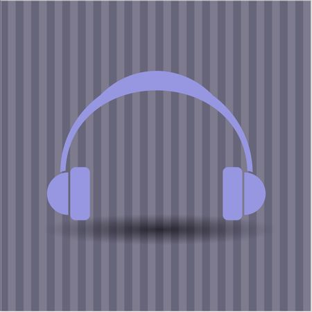 Headphones high quality icon