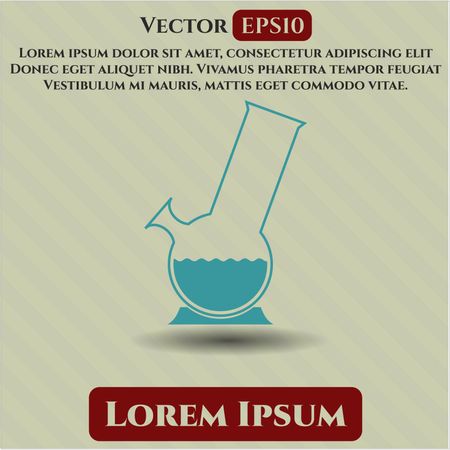 Bong Of Marijuana vector symbol