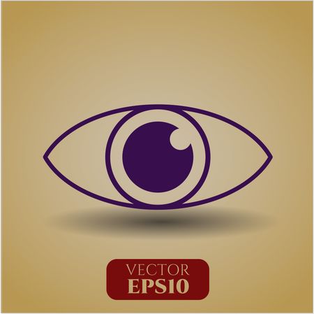 Eye icon or symbol