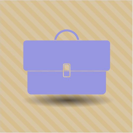 Briefcase icon vector illustration