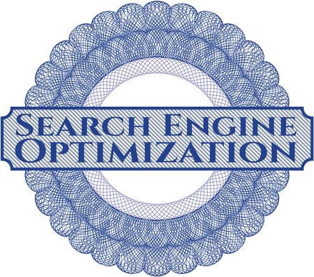 Search Engine Optimization abstract linear rosette