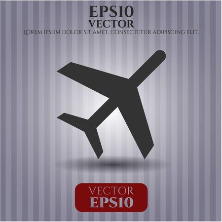 Plane icon vector illustration