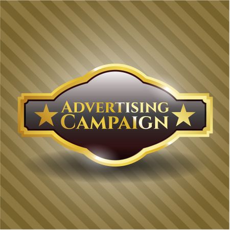 Advertising Campaign shiny emblem