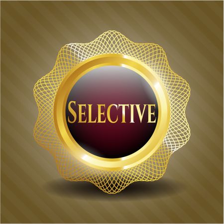Selective gold badge