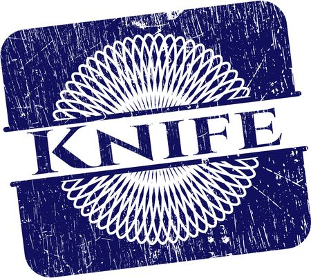 Knife rubber grunge seal