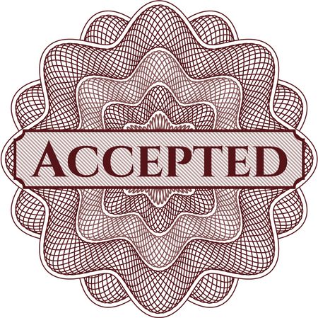 Accepted abstract linear rosette