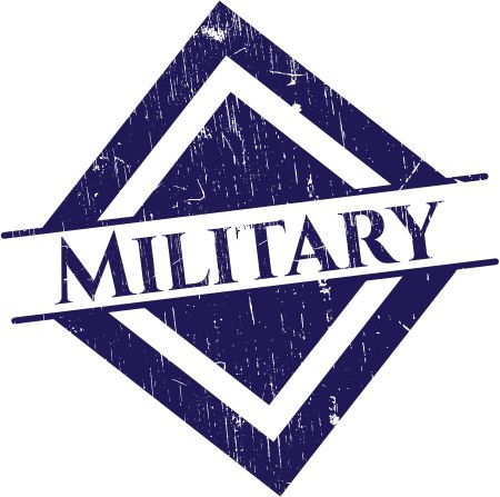 Military rubber stamp